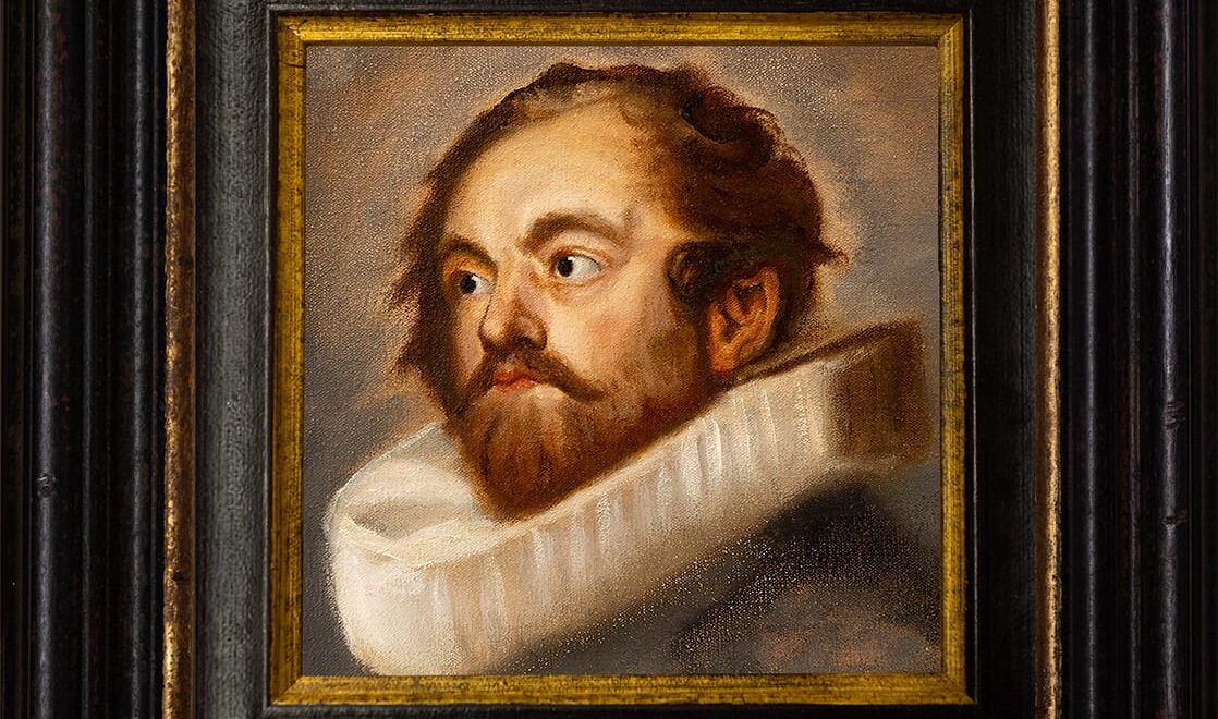 Oil sketch of a Magistrate of Brussels after Anthony van Dyck