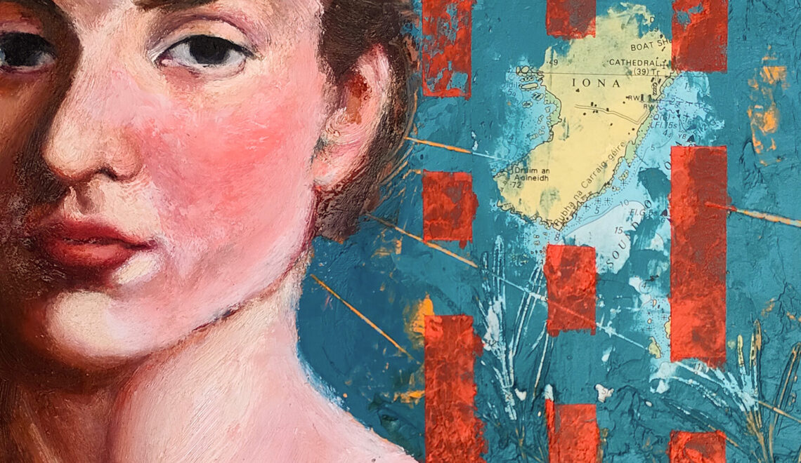 On the Easel today: The Maid of Iona