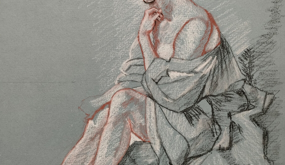 On the Easel Today: Drawing in Trois Crayons