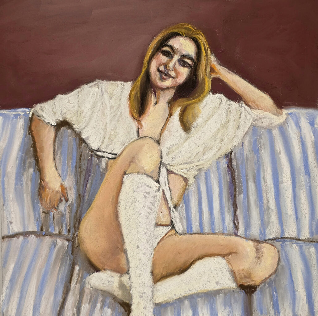 Pastel study by Andre Romijn