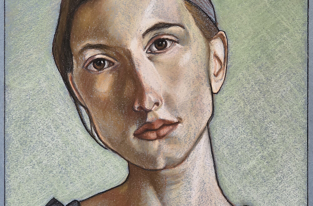 Portrait pastel by andre romijn